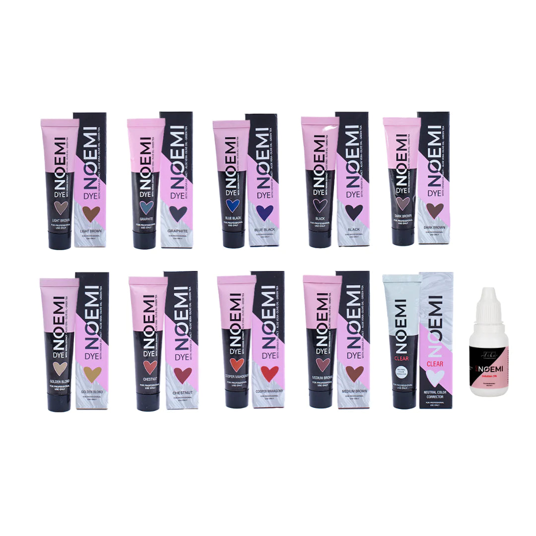 Noemi Hybrid Dye Kit (9 colours + 1 corrector + developer)