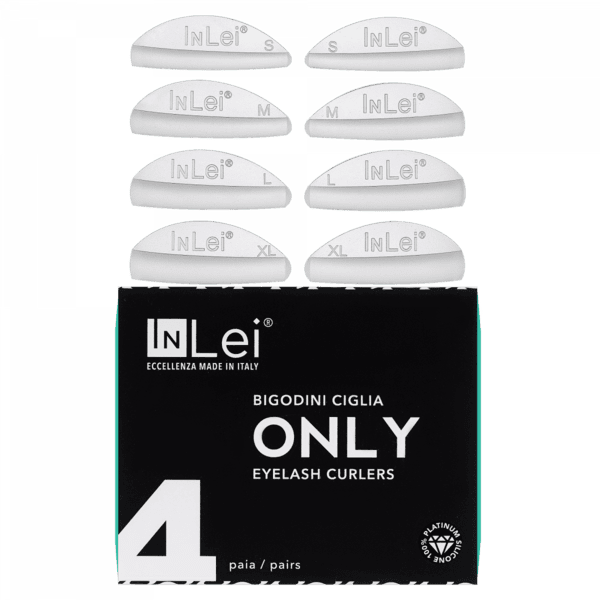 INLEI – ONLY – SILICONE SHIELDS (DOLLY EFFECT), 4 SIZES MIX