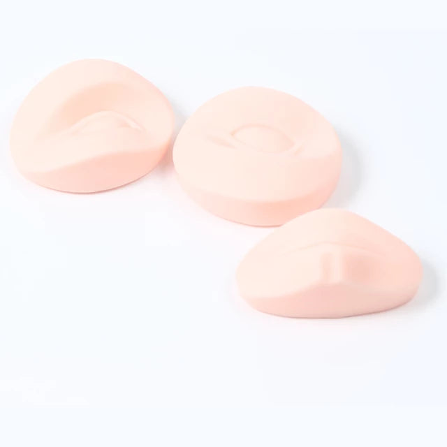 3D Permanent Makeup Training Mannequin & Replacement Eyes & Lips