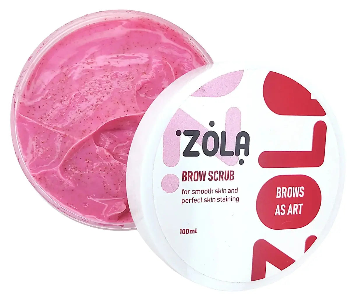 Zola - Pink Brow Scrub - 50ml