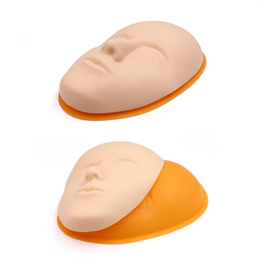 5D Silicone Mannequin Face & Base